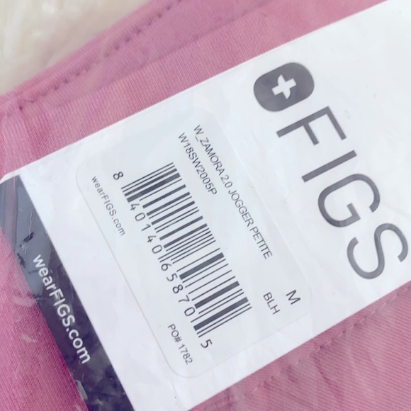 NEW Figs Chalk Pink Zamora Jogger Scrub Pants MP - Picture 3 of 3